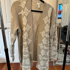 Chicos Wool cardigan long sweater